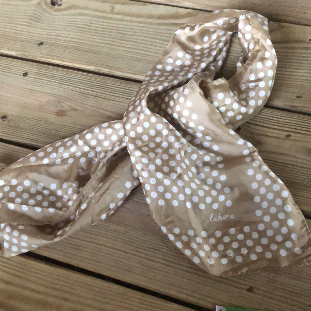Vintage Echo Polka Dot Scarf